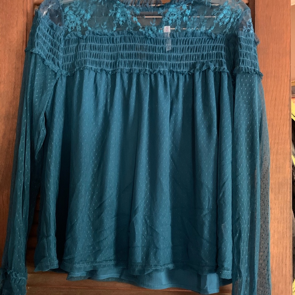 Sheer blouse